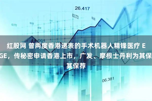红股网 曾两度香港递表的手术机器人精锋医疗 EDGE，传秘密申请香港上市，广发、摩根士丹利为其保荐